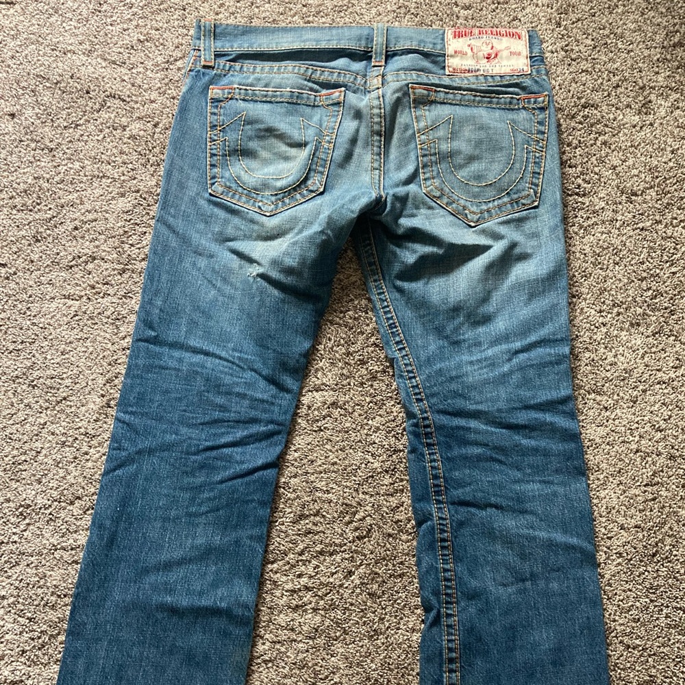 Men’s True Religion Straight Leg 34/32 Big Bobby T Jeans